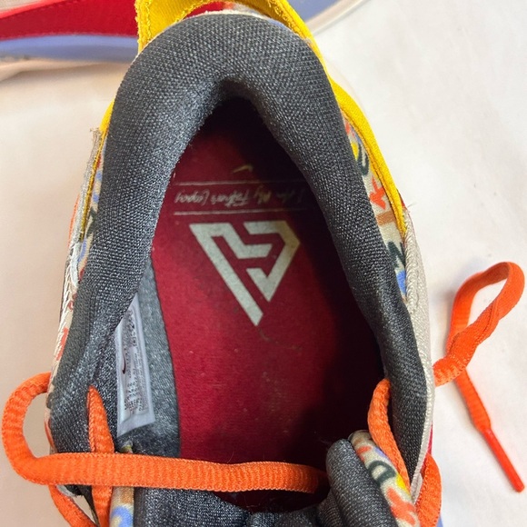 Nike Freak 2 Giannis Basketball shoes alphabet size 5Y Colorful Athletic Shoes - Picture 9 of 9